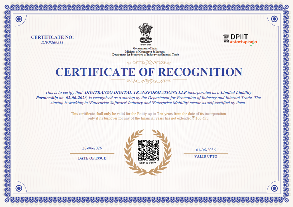 Startup India DPIIT